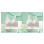 2Pcs/Set Women's Seamless Bras For Women Underwear Wireless No Steel Ring Fitness Solid Color Underwear Sexy Lingerie