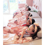 6-15 Set Muti Colors Spa Party Robe for Girls Kids Birthday Party Supplies Favors Spa Day Robes Gowns Sleepover Pyjama Party