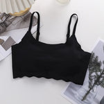 2Pcs/Set Push-Up Bras For Women Tube Top Seamless Underwear No Steel Ring Soft Support Bra Female Breathable Sexy Lingerie