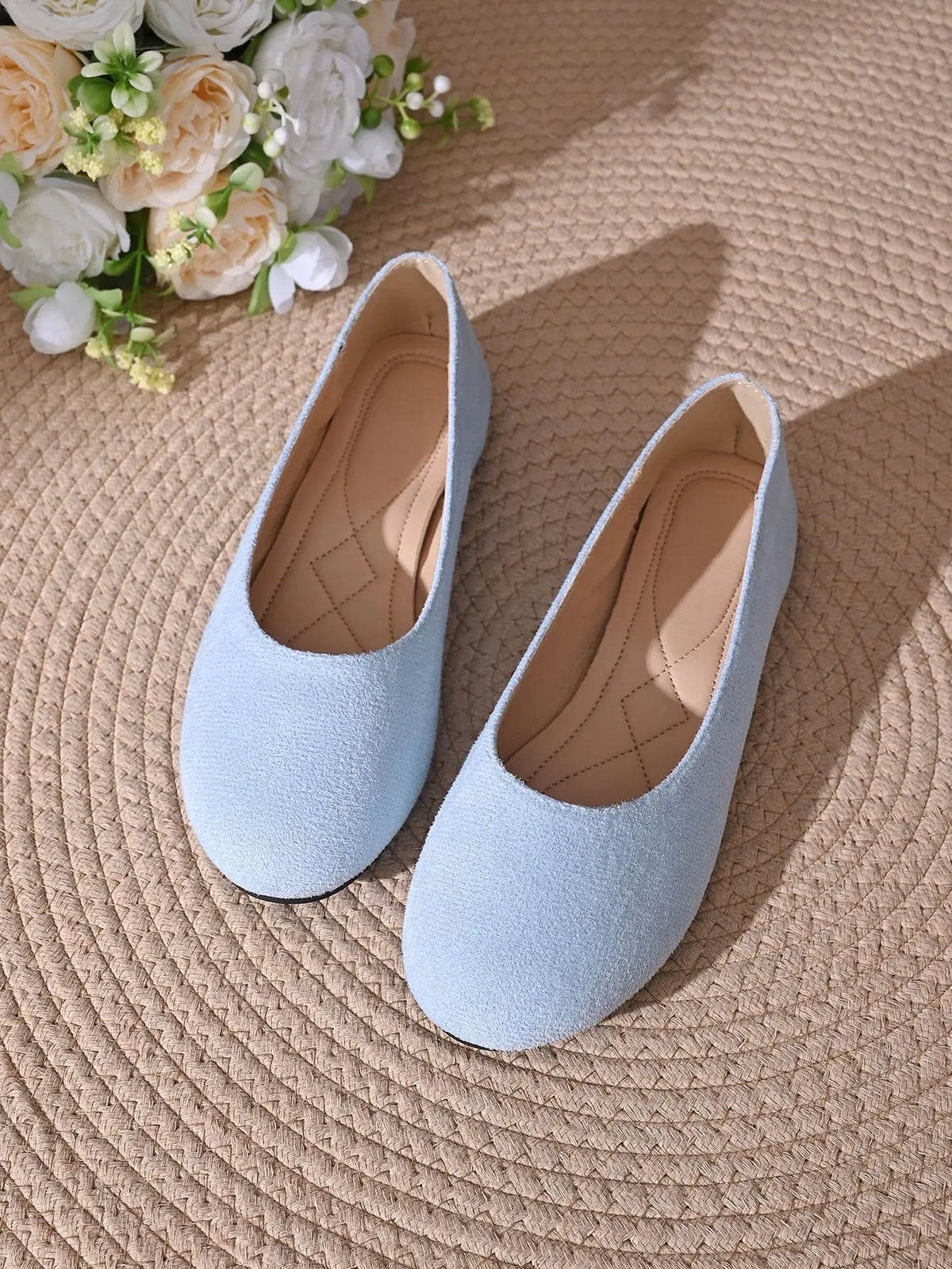 Women Flats Shoes Comfortable Knit Ballet Flat Shoes Women Casual Slip on Loafers Office Boat Sneakers Women Zapatos De Mujer