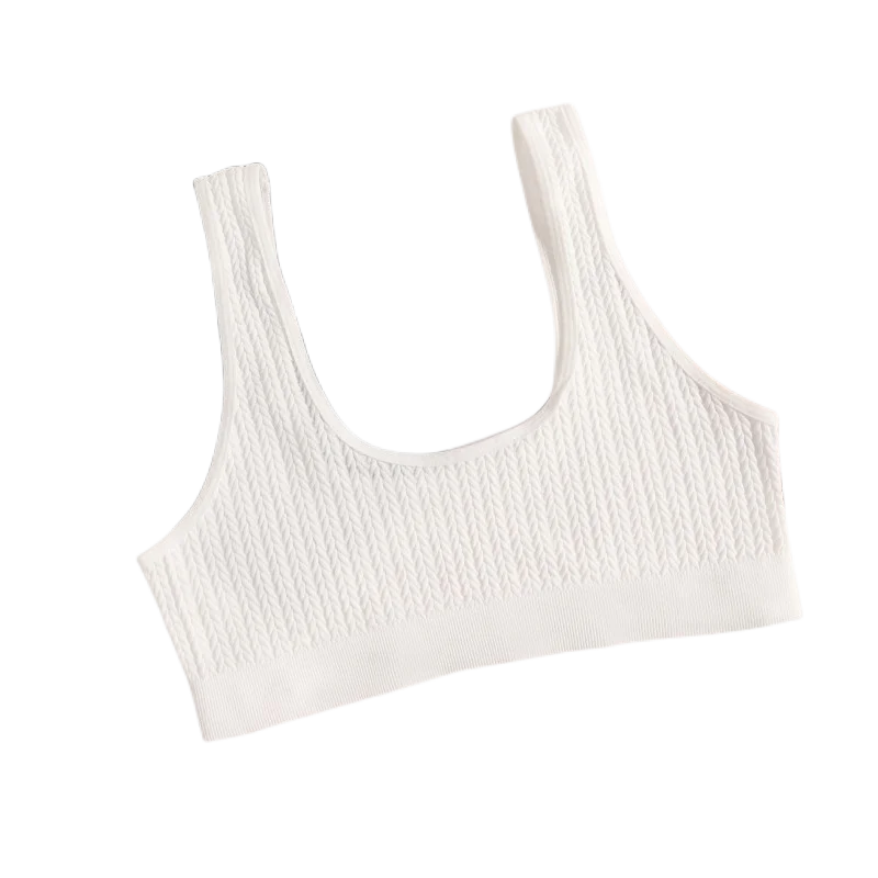 Seamless Push-Up Bras For Women Wireless Sports Brassiere Rib Bralette Unlined Underwear Female Crop Top Sexy Lingerie M-XL