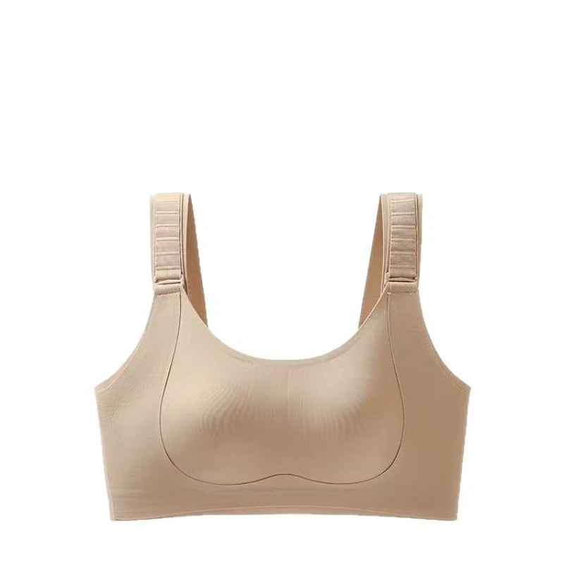 New Seamless Minimizer Bra for Women, Full Cup Lift & Side Support, Anti-Sagging Wireless Comfort, Adjustable Plus Size Bras