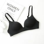 Seamless Bras for Women Push Up Bras No Wire Brassiere A B Cup Underwear Sexy Bralette Three Quarters(3/4 Cup)Lingerie