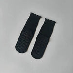 Women's Mid-Tube Cotton Yoga Sports Socks Summer Non-Slip Solid Color Breathable Anti-Fungus Fitness Edge Pure Cotton Socks