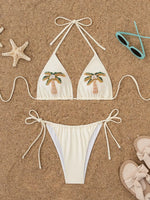 DEKA Sexy Triangle Micro Thong Bikini Set Women Push Up Bandage Summer Bathing Suit Holiday Swimwear Biquini Mini Bikini Sets