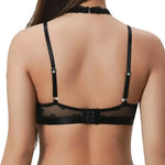1pcs Transparent Mesh Sexy Women's Bras Erotic Sexy Lingerie No Pad 3/4 Cup Female Underwear Breathable Party Fashion Brassiere