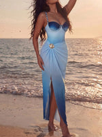 S - XL New With Skirt Underwired Cross Back Women Swimwear One Piece Swimsuit Female High Leg Cut Bather Bathing Suit Swim V7859