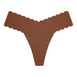 Ice Silk Women Panties Seamless Sexy G String Thong Underwear T Back Sports Yoga Girls Briefs Underpants Plus Size S-XL