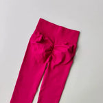 Women's yoga exercise pants, high elasticity, high waist, hip lifting, fitness training yoga pants