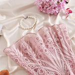 Toucheart Hot Girl Suspender Sexy Top with Fishbone Corset Intimate Hollow See-through Lace Classic Romantic Retro Palace Corset