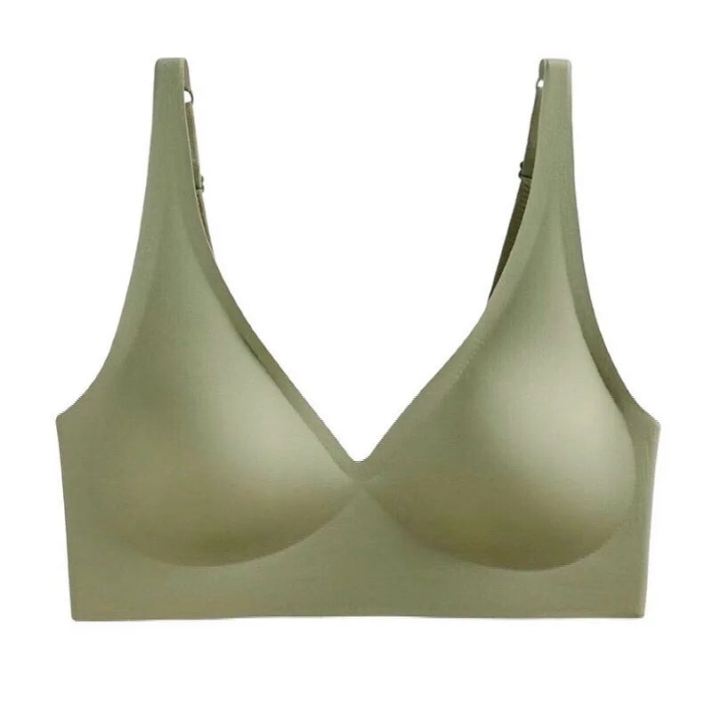 3Pcs/Set Seamless Bras Wire Free Brassiere Women Underwear Female Sexy Lingerie Plunge Underwear & Sleepwears Intimates