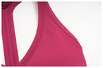 Yoga Short Sets Women Shockproof Slim Back Cross Sports Vest High Waist Leggings Fitness Suit Outdoor Gym Running Set Tracksuit