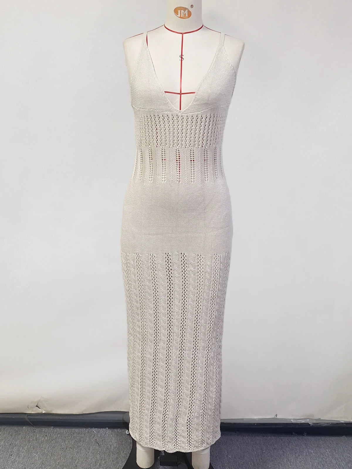 4 Colors V Neck Hollow Out Crochet Knitted Tunic Beach Cover Up Cover-ups Beach Dress Beach Wear Beachwear Female Women V5437