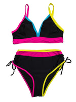 2026 Large Plus Big Size Bikini High Waist Swimsuit Women Two Pieces Triangle Swimwear Female Bathing Swimming Swim Suit 0XL-5XL