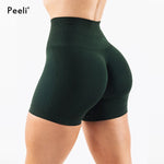 Amplify Contour Gym Shorts Women Clothing Scrunch Butt Seamless Shorts High Waist Biker Shorts Athletic Booty Workout Yoga Short