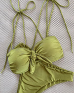 Sexy Halter Micro Bikini 2024 Women Swimsuit Female Swimwear Thong Bikinis Set Brazilian Beach Wear Bathing Suit Biquini