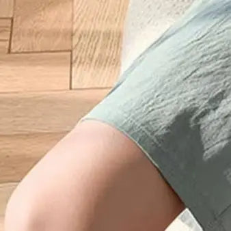 Wide Leg Loose Short Pants Women Summer Casual Shorts Elastic Waist Drawstring Pockets Shorts Solid Color Streetwear