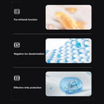 Women Underpants High Waist Slimming Tummy Control Seamless Elastic Briefs Female Underwear for Daily Wear Sport
