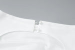 FDYOUI Elegant Sleeveless Backless A-line Party Dress for Woman 2026 Summer Tunics High Waist Solid Wedding Evening Prom Dresses
