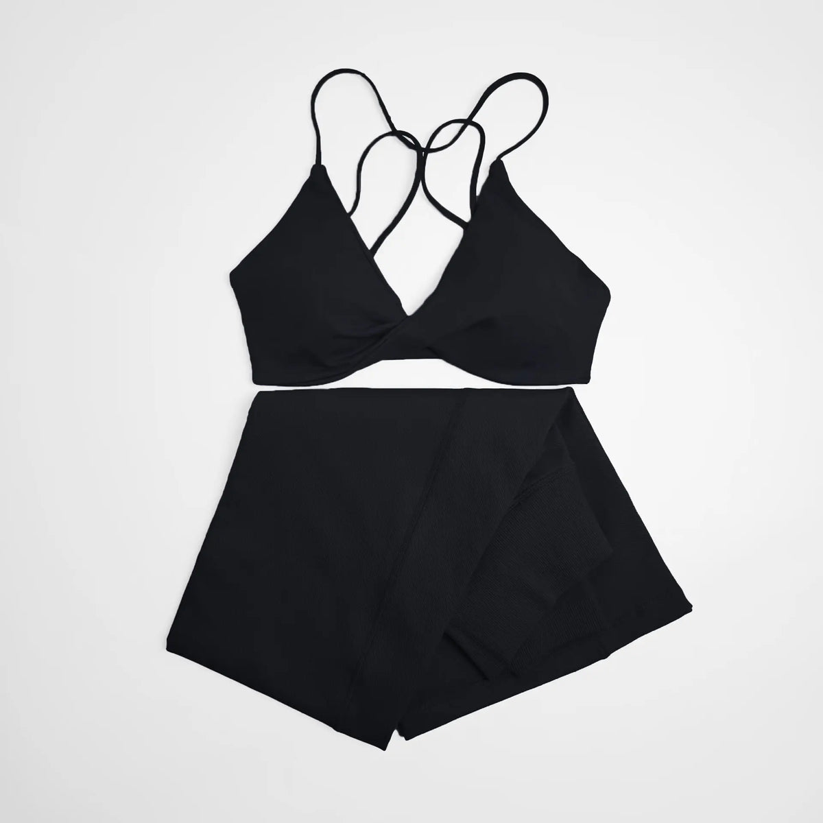 NCLAGEN Vision Twist Front Sports Bra And Vision Flares Yoga Sets Women Gym Clothes 2 Piece Tracksuit For Fitness Workout Suit