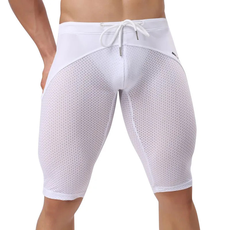 Men's Underwear Shaping Pants Sports Slim Fit Pants Sports Mid-Length Pants Cycling Pants Pants Casaul Elegant Style Pants 3TEL