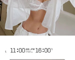 French Sexy Lace Bra for Small Boobs, Wirefree Bralette Ultra Thin, Light Support Traceless Bra Women White Lingerie Set MOYISU