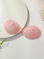 Women's chest patches gather, big chest highlights small nipple patches wedding suspenders invisible reusable bra JA2329