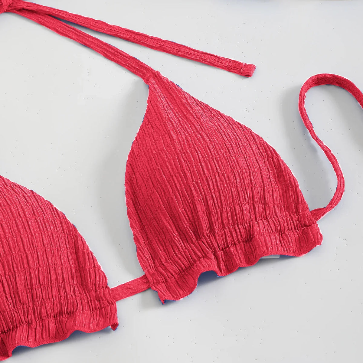 Sexy Purple Thong Bikini with Shorts Women Three Pieces Swimsuit Brazilian Swimwear Female Beachwear Halter Bathing Suit Outfit