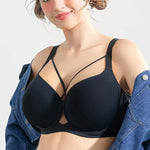 Large Size Seamless Lingerie for Women Thin and Sexy Bra Comfortable Top Up Push-upAnti Sagging Sports Breast Collection Bras