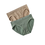 2Pcs/Set Seamless Panties Women Briefs Panty Low Rise Bikini Sexy Underwear Female Full Coverage Underpants Lingerie Panty
