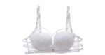 Summer Christmas Lingerie Set Red Lace Bra Lightweight Low Back Support Comfort Bralette Pure Desire AU Sizes MOYISU Sexy Tushy