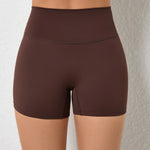 Yoga Shorts Gym Sports Shorts Women High Waist Workout Fitness Short Leggings Running Cycling Tight Soft Sportswear