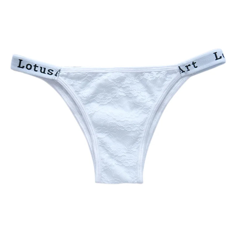 3PCS/Set Women Lace Panties Sexy Brazilian Panties Female Underpant Low Waist Panty Girls Underwear Fashion Intimates