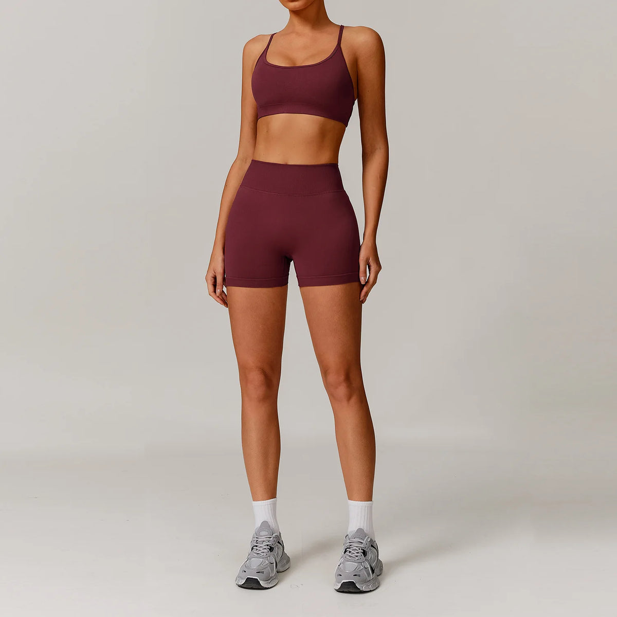 2/3PCS Yoga Set Women Workout Set Seamless Sportswear Gym Clothing Fitness Long Sleeve Crop Top High Waist Leggings Sports Suits