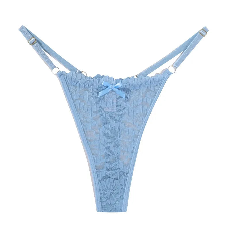 12pcs/Set Low Rise Sexy Women's G-string Breathable Comfortable Female Lingerie Erotic Elegant Lady Thongs Underwear Panties