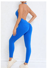 Backless Gym Jumpsuit Sport Overalls Women Nylon Yoga Workout Clothes for Women Fitness Clothing Gym Sets Womens Outfits