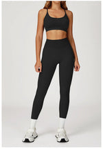 2PCS Yoga Suit Sports Set Women Gym Set Woman Tracksuit Running Workout Long Sleeve Sports Shirt Shorts and bra set Sport Outfit