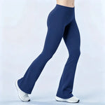 HISTELLO Impact Flares Leggings Seamless Yoga Flare Pants Women Sports Clothing Butt Lift Workout Sweatpants Gym Flared Trousers