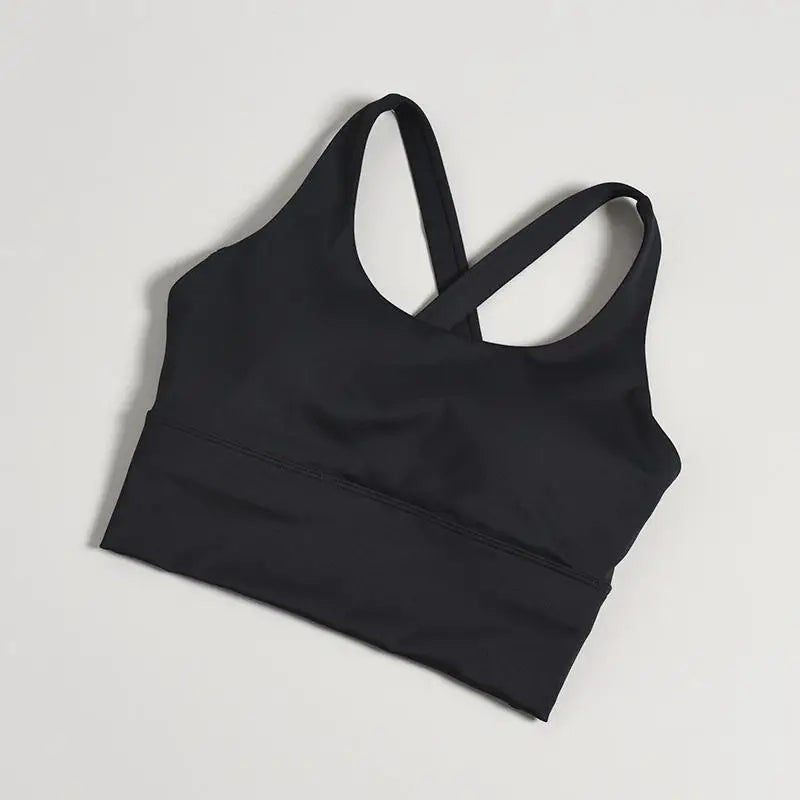 Integrated Fixed Cup Bra for Women Running, Fitness Beautiful Back, Skipping Rope, yoga Clothes, Professional Sports Vest, Linge