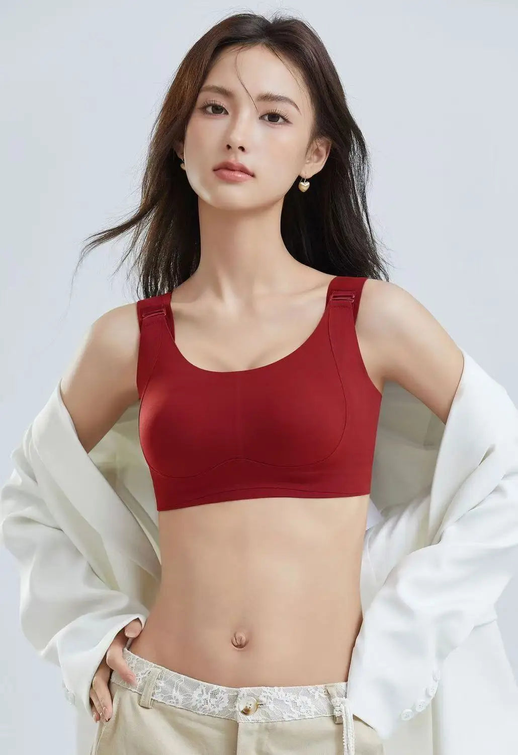 New Seamless Minimizer Bra for Women, Full Cup Lift & Side Support, Anti-Sagging Wireless Comfort, Adjustable Plus Size Bras