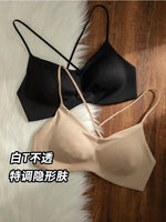 Seamless Liquid Invisible Bra Strapless Adhesive Push Up Backless Underwear for Small Bust Gathering Comfort MOYISY Sexy Bra S-L
