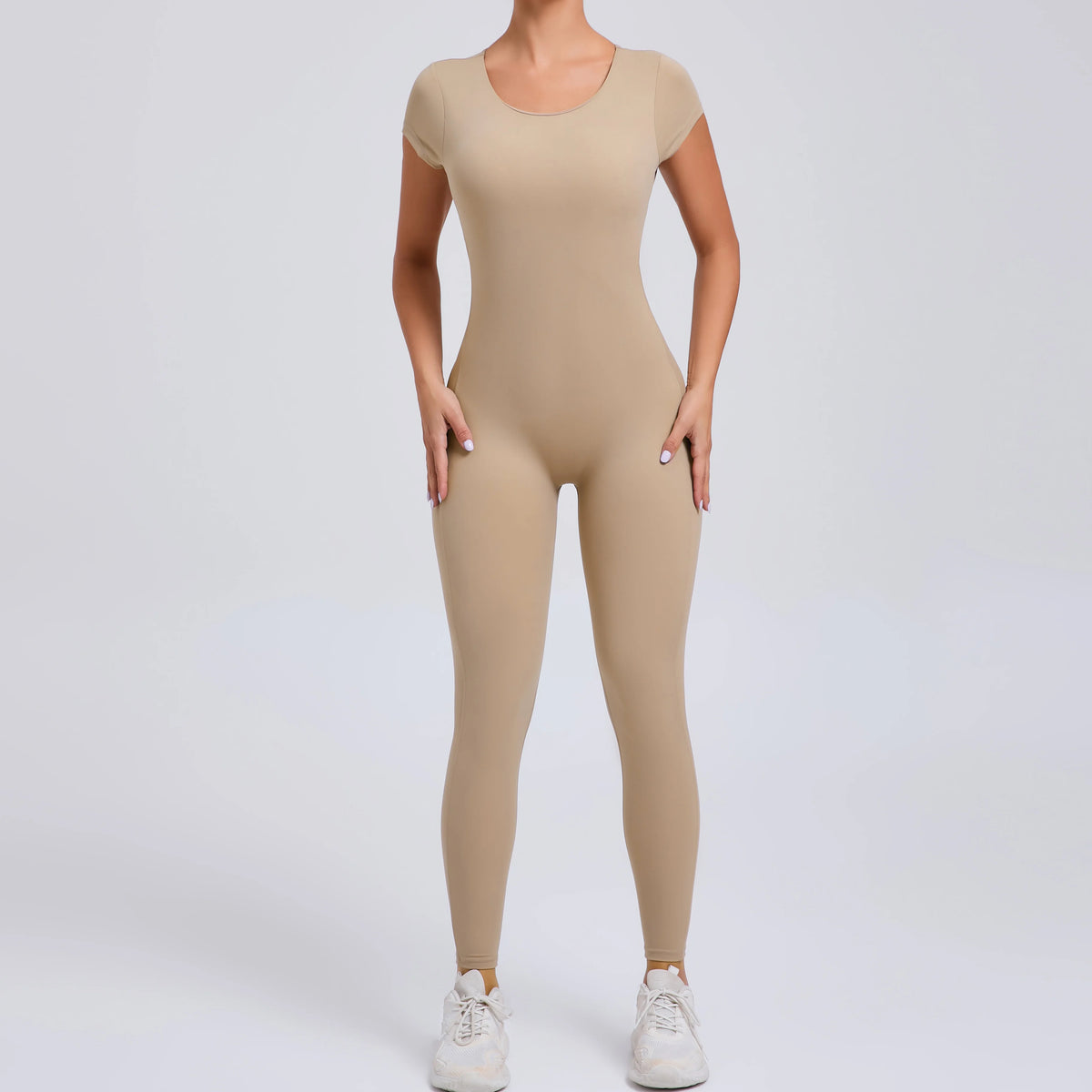 One-piece Yoga Padded Backless Suit Female Rompers Quick Dry Yoga Clothing Workout Bodysuits Scrunch Sports Jumpsuit Women