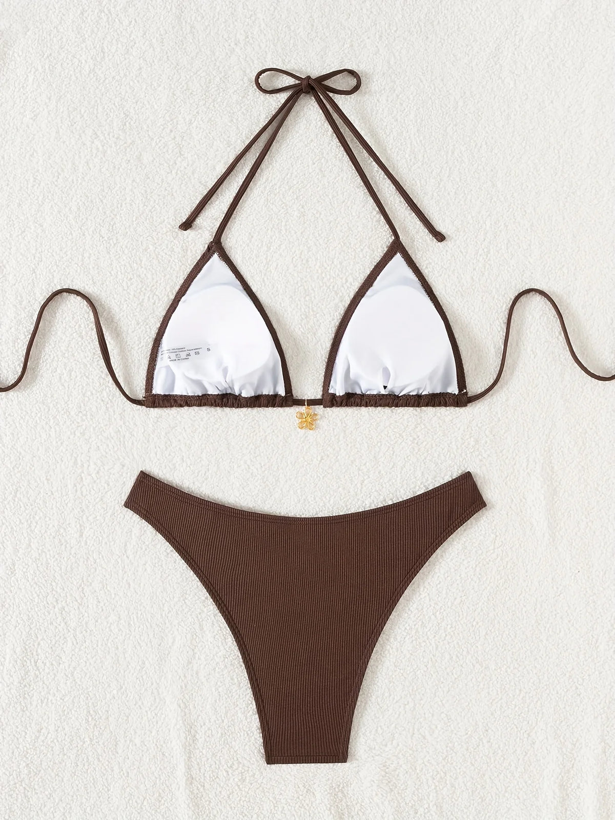 ZTVitality Sexy Solid Bikini Set 2026 Biquini New Arrival Bandage Halter Women's Swimsuit Summer Swimwear Beachwear 2 Piece
