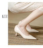 Patent Leather Fashion High Heels 2026Pointed Toe Pumps Elegant Woman Heeled Shoes Shallow Mouth Candy Colored Sexy Single Shoes