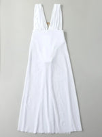 Sexy White Dress One Piece Swimsuit 2026 Women Embroidery Floral Designer High Waist Swimwear Vintage Beach Bathing Suit Bikini