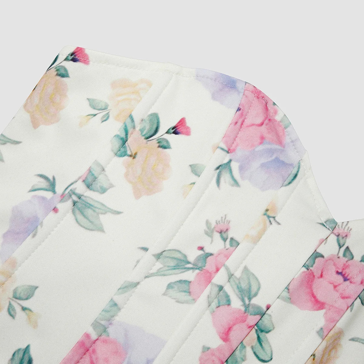 Summer Women Floral Y2K Crop Tops Printed Sleeveless Fishbone Corset Woman Sexy Backless Slim Strapless Streetwear Camisole