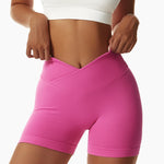 Summer Seamless High Waist Yoga Shorts Elasticity Sports Leggings Women Breathable Cycling Shorts Buttock Lift Gym Shorts Women
