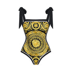 2026 High Quality Double-sided Printed Push Up Women Bikini Set Printed Strappy Bandage Swimwear Brazilian Biquini Bathing Suit