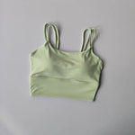 Professional Yoga Camisole Fixed Chest Mat Sports Underwear Women's Shockproof Breathable Beauty Vest Bra Running Top Gym Bra