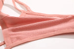 5PCS Women Sexy Cotton Panties Two Belts Hollow Out G-String Thongs Breathable Underwear for Female Solid Color Lingerie S-XL